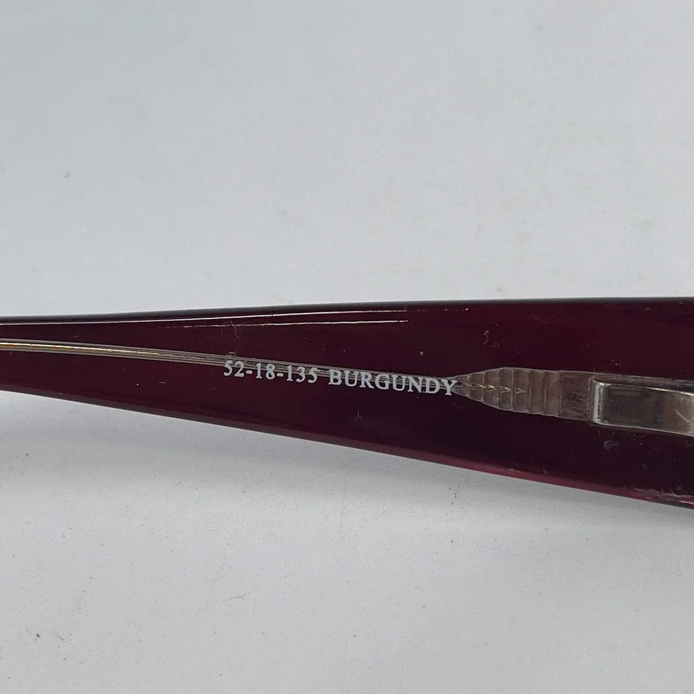 Jubilee 5850 Unisex‎ Eyeglasses Frame Burgundy Plastic Full Rim 52-18-135 mm